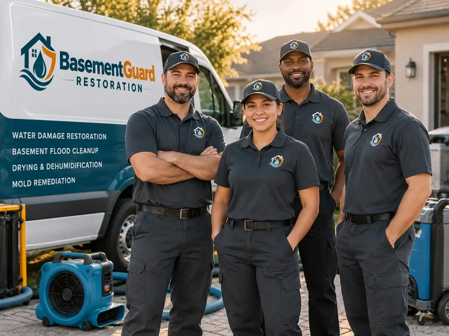 Basement Water Damage Restoration company in Agency, MO